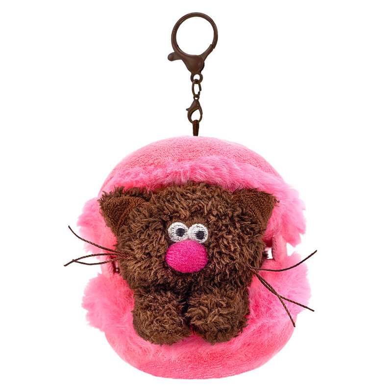 Брелок Эспрессо «Десерт», 9 см, Кофейные коты, BudiBasa