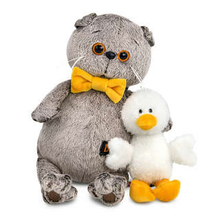 Кот Басик с Гусиком, 19 см, BudiBasa 3