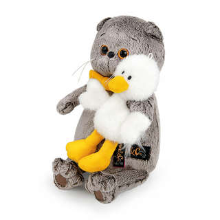 Кот Басик с Гусиком, 19 см, BudiBasa 7