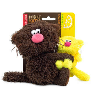 Кофейный Кот Эспрессо с Лимоном, 12 см, Коллекция 'Сиропчики'...