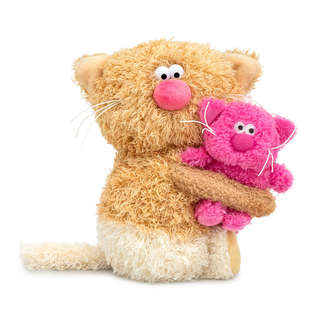 Кофейный Кот Раф с Вишней, 16 см, Коллекция 'Сиропчики', BudiBasa 2