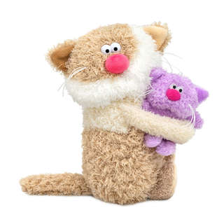 Кофейный Кот Латте с Лавандой, 16 см, Коллекция 'Сиропчики', BudiBasa 2