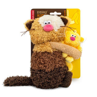 Кофейный Кот Фраппе с Бананом, 19 см, Коллекция 'Сиропчики', ...