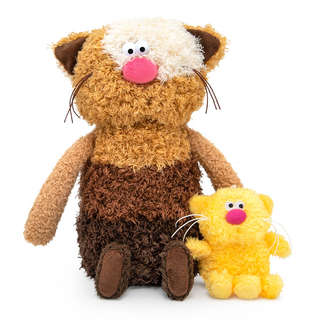 Кофейный Кот Фраппе с Бананом, 19 см, Коллекция 'Сиропчики', BudiBasa 4