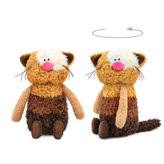 Кофейный Кот Фраппе с Бананом, 19 см, Коллекция 'Сиропчики', BudiBasa 7