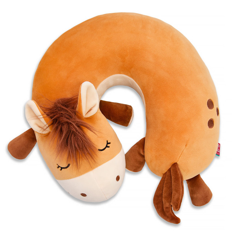 Игрушка-подушка Конь Чарли, 30 см, Cимвол 2026 года, BudiBasa