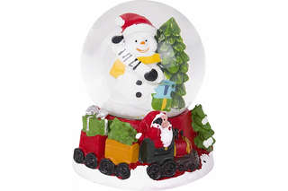 Снежный шар 'Друзья Деда Мороза' d 45мм, полистоун/стекло, в ассортименте. Цена за 1 шт 4