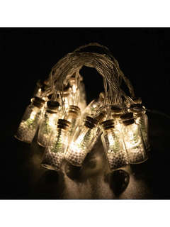 Электрогирлянда-нить комнатная 'Бутылочки' 3 м, 20 LED, 2