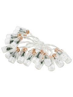 Электрогирлянда-нить комнатная 'Бутылочки' 3 м, 20 LED, 4