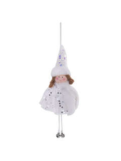 Украшение елочное 'Девочка' 19 см, полиэстер, в ассортименте. Цена за 1 шт 4