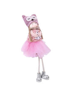 Украшение елочное 'Девочка' 19 см, полиэстер, в ассортименте. Цена за 1 шт 6