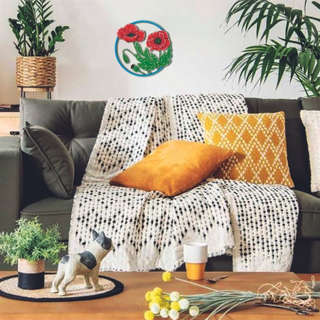 Полевые цветы: Заготовка из дерева для раскрашивания 7