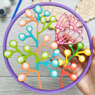 Полевые травы: Заготовка из дерева для раскрашивания 5