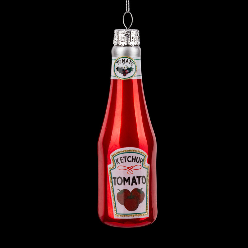 Украшение Кетчуп, 12 см, стекло, ErichKrause Decor