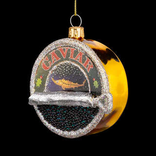 Украшение Черная икра, 8.5 см, стекло, ErichKrause Decor