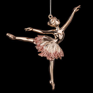 Балерина 'Розовое золото' 15 см, пластик. ErichKrause Decor