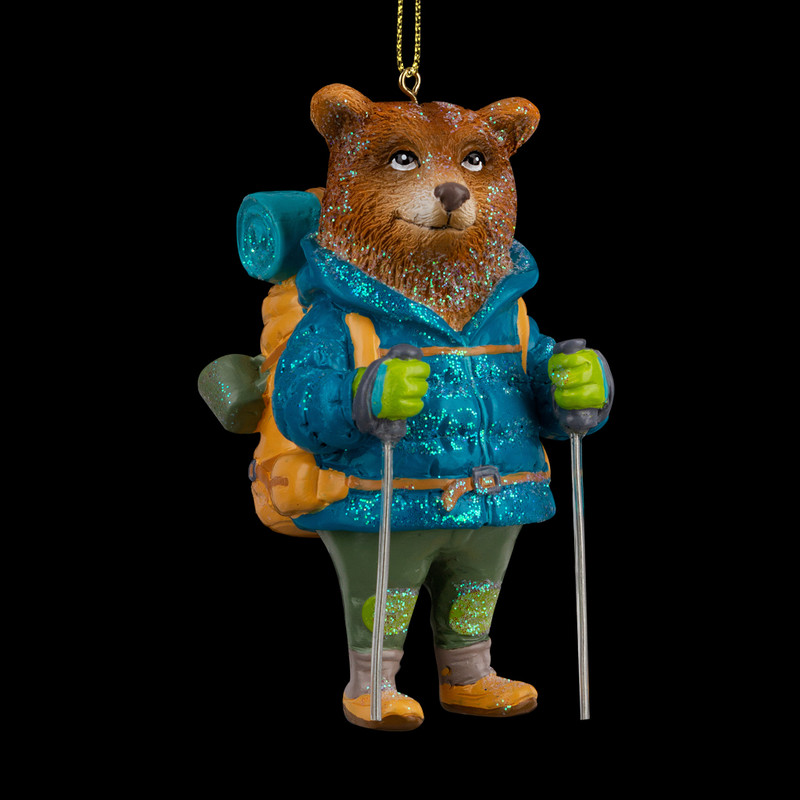 Украшение 'Медведь в походе' 9 см, ErichKrause Decor