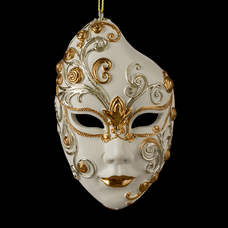 Украшение Венецианская маска, 11 см, ErichKrause Decor