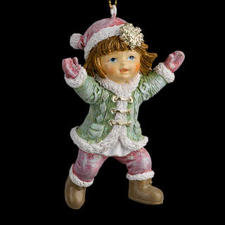 Украшение Малышка, пастель, 9 см, ErichKrause Decor