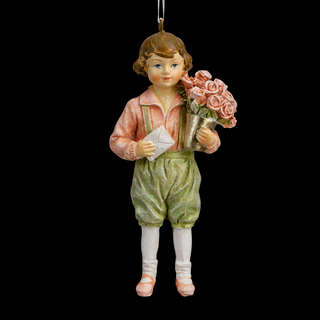 Украшение 'Мальчик с цветами' 10.5 см, ErichKrause Decor
