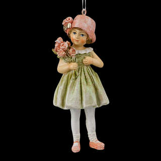 Украшение 'Девочка с цветами' 11 см, ErichKrause Decor