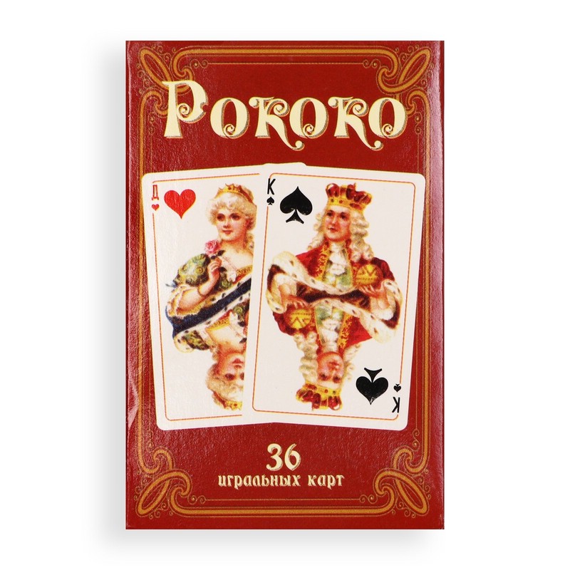Карты игральные 'Рококо' 36 шт.