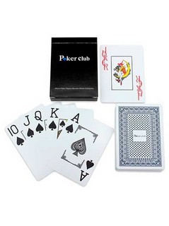 Карты игральные пластиковые Poker club (54 шт) 3