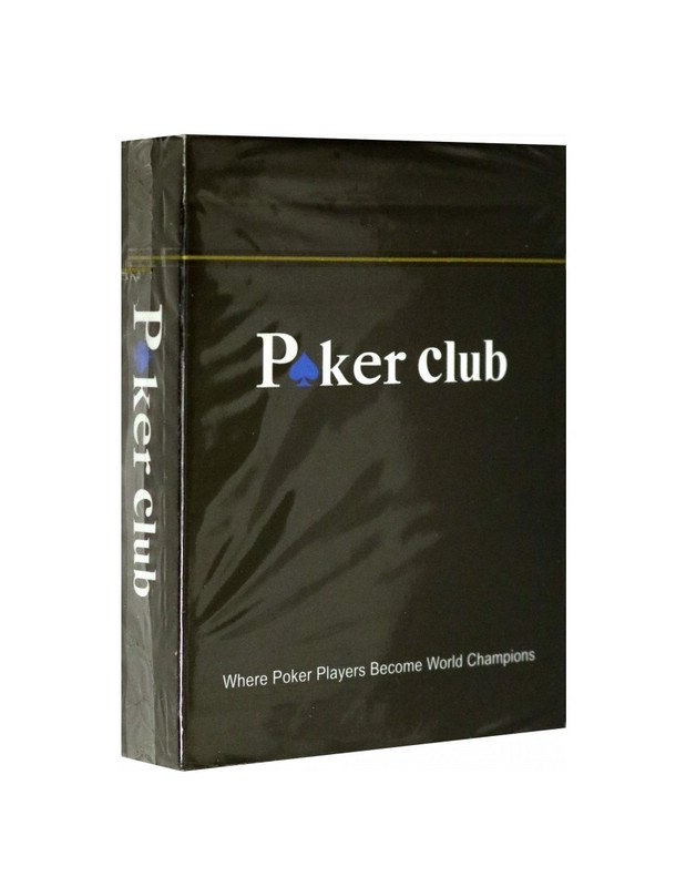 Карты игральные пластиковые Poker club (54 шт)