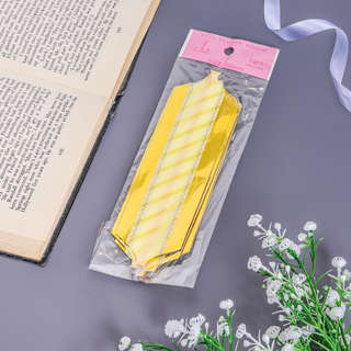 Бант-шар №5, золотистый 2