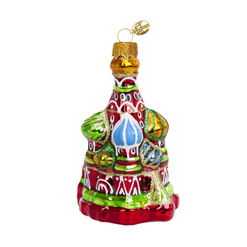 Ёлочное украшение 'Собор' 13 см, стекло, в подарочной упаковке