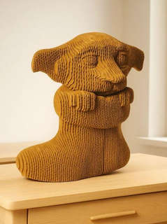 Объемный конструктор из картона 'Добби', 114 деталей