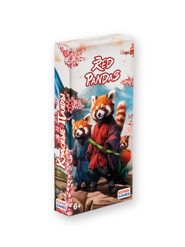 Красные панды: Детская настольная карточная игра KONIK GAMES