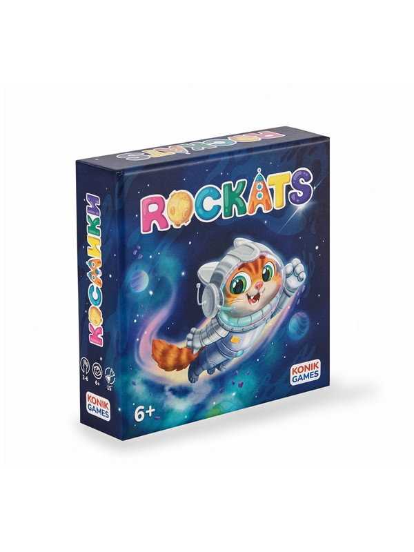 Космики: Детская настольная карточная игра KONIK GAMES