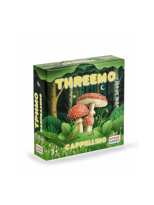 Тримо Капеллино: Детская настольная карточная игра KONIK GAMES