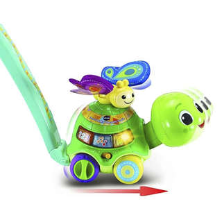 Интерактивная каталка VTech «Черепаха - толкай и изучай», 2 в 1 2