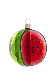 Елочное украшение 'Арбуз', стекло, артикул С 2458