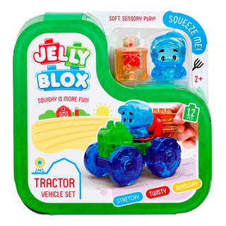 Jelly Blox, Набор 'Трактор', 12 деталей, с колесами, артикул ...