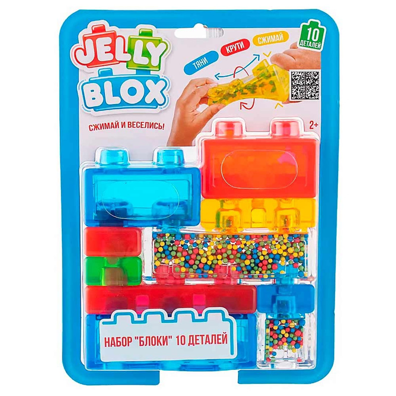 Jelly Blox, Набор 'Блоки', 10 деталей, артикул 67661