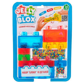 Jelly Blox, Набор 'Блоки', 10 деталей, артикул 67661