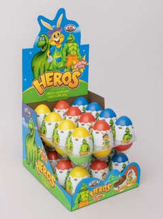 Яйцо-сюрприз из кондитерской глазури 'HEROS', ассорти. Цена з...
