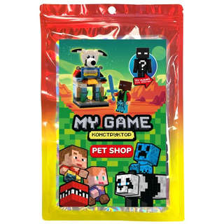 Набор для конструирования 'My Game: Pet shop', 108 деталей
