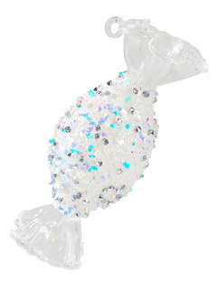 Елочное украшение 'Конфета 'Королевский шарм' искристая' Holi...