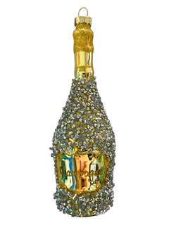 Елочное украшение 'Шампанское 'Старинный погребок' 15 см, сте...