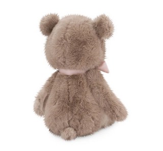Медвежонок Тёпа, 33 см, мокко, с пудровым бантом, Orange Toys 3
