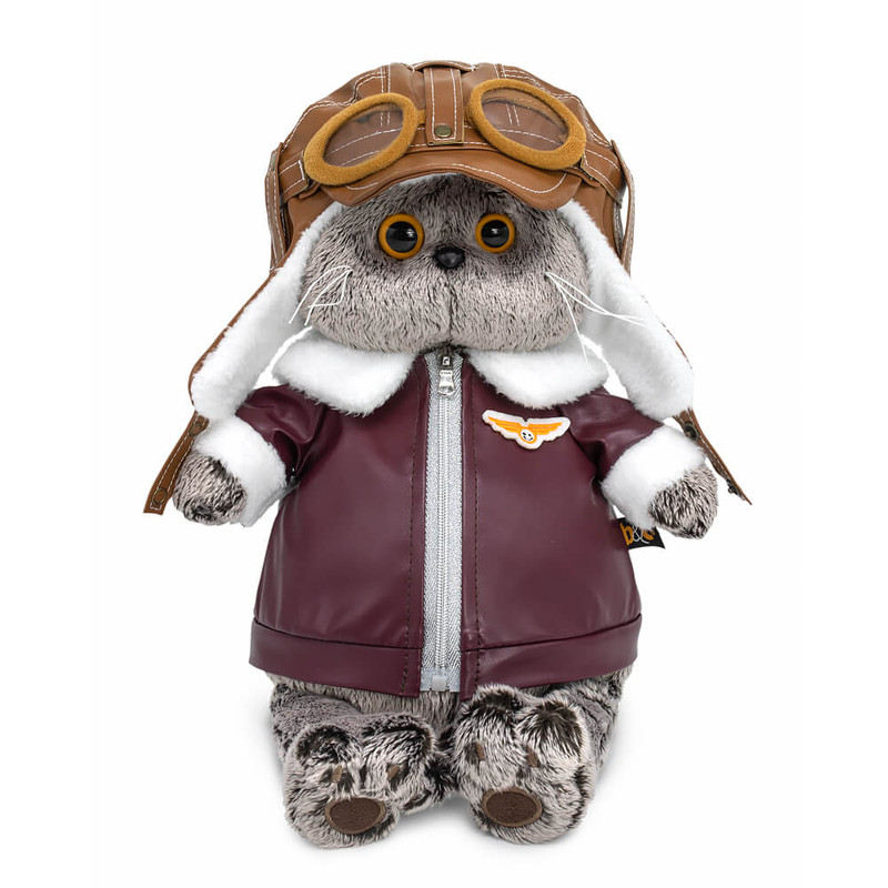 Кот Басик 'Авиатор' 30 см, BudiBasa