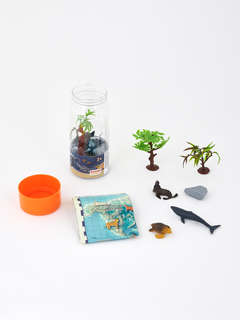 Морские обитатели: Набор 12 мини-фигурок животных в тубе 2