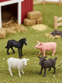 Ферма: Набор фигурок животных в ведёрке (средний) 13