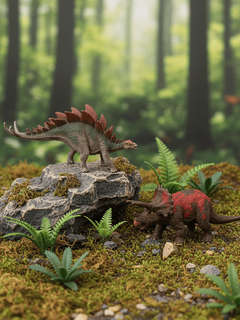 Динозавры и доисторические животные: Набор фигурок животных в ведёрке (большой) 10