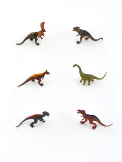 Динозавры и доисторические животные: Набор фигурок животных в ведёрке (большой) 5