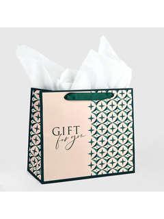 Пакет ламинированный двухсторонний «Геометрия», с тишью и открыткой, 23x27x11.5 2